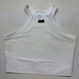 Nike Women's Textured White Tank Top